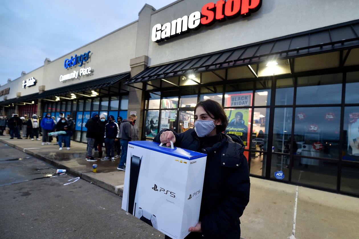 Shares in videogame retailer GameStop have rocketed in recent days.
PHOTO: AIMEE DILGER/SOPA IMAGES/LIGHTROCKET/GETTY IMAGES