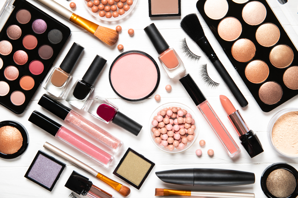 Spending on beauty products has fallen. Image: Shutterstock