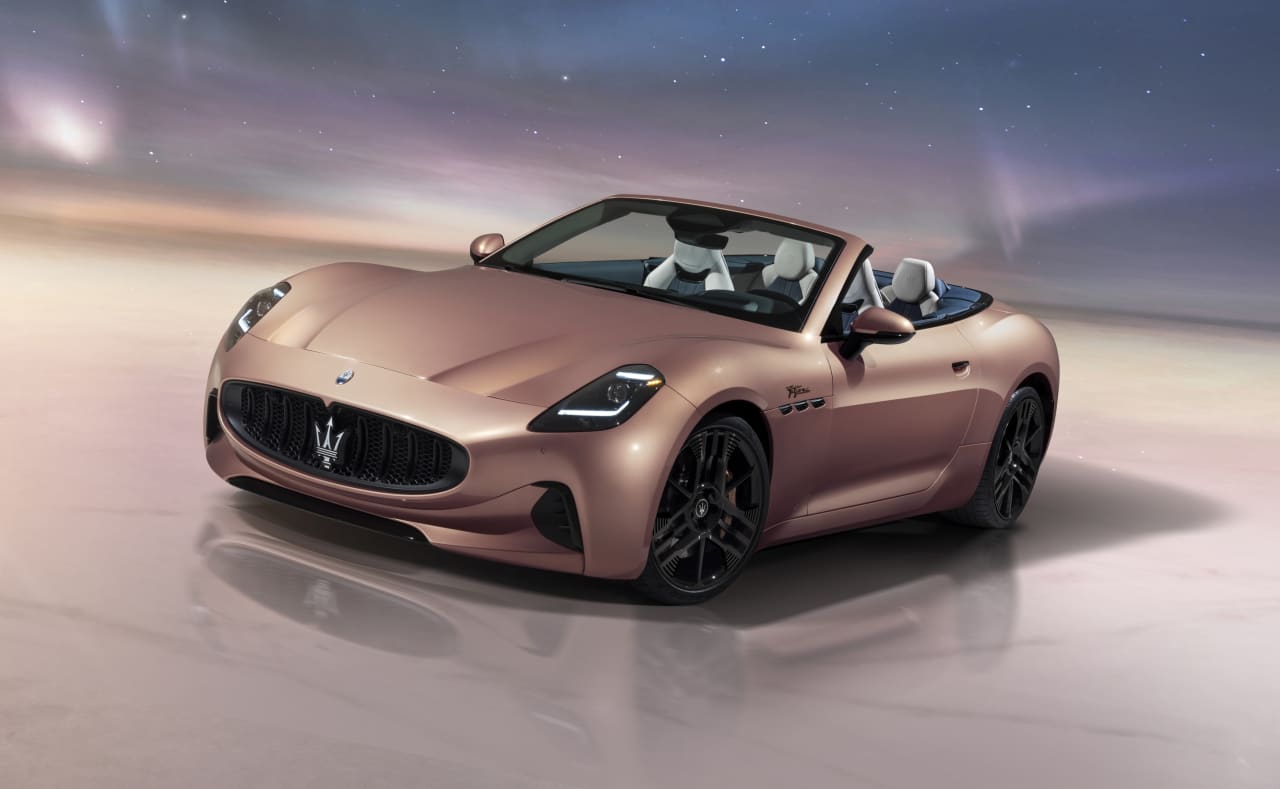Maserati’s GranCabrio Folgore is part of the brand’s rapid electrification push.
Maserati