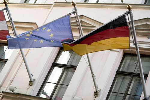 The uptick in the business Eurozone was led by powerhouse economy Germany. Shutterstock